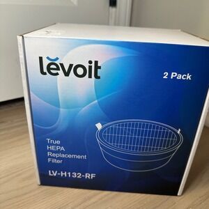 Levoit LV H132 RF True HEPA Replacement Filter 2 Pack New